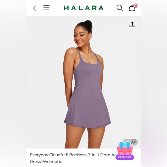 NWOT Halara Workout Dress - Picture 5 of 11